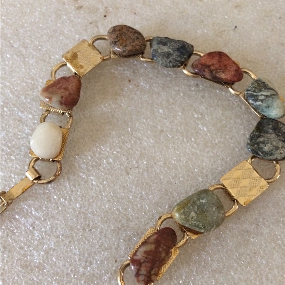 Multi gem bracelet